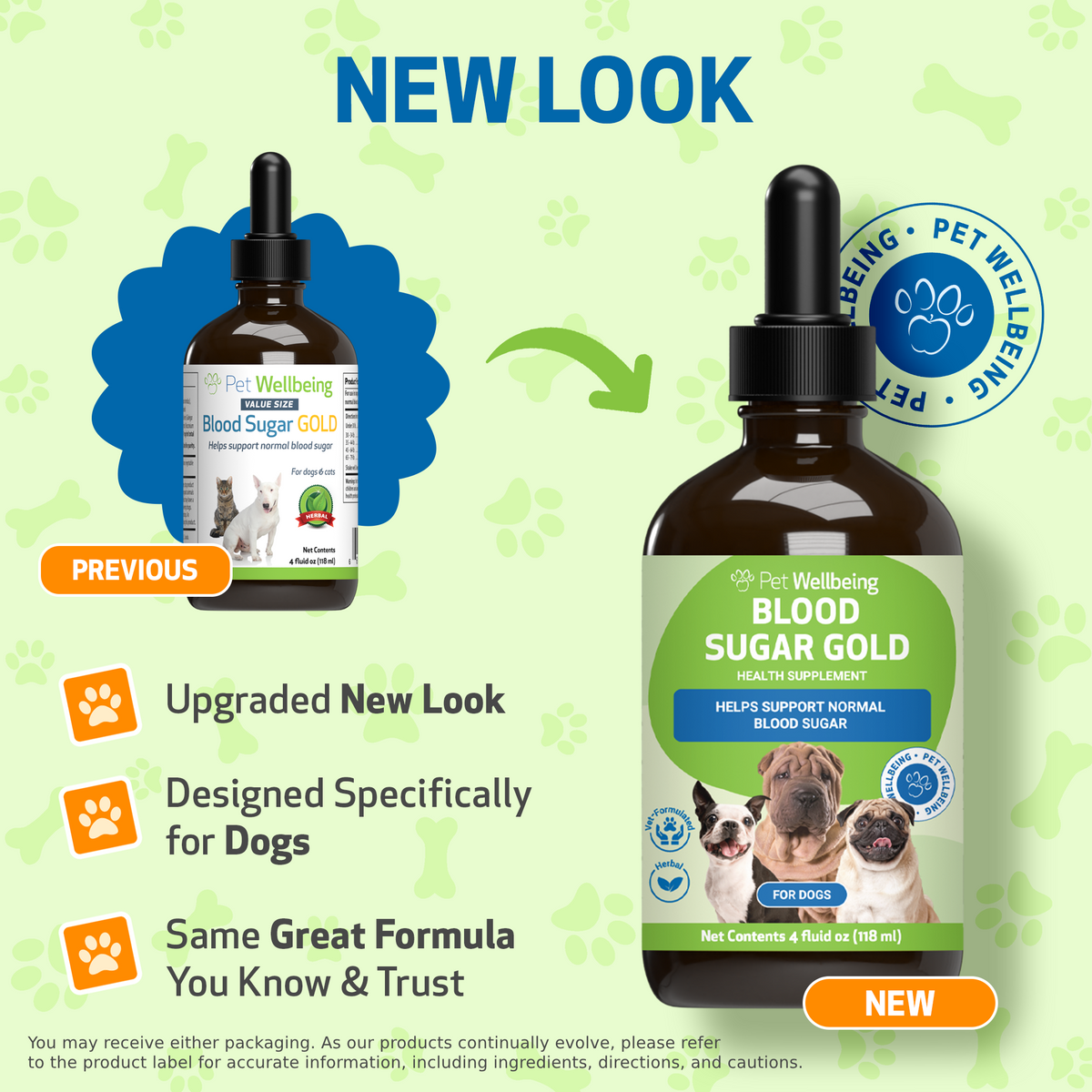 Dog Blood Sugar Supplement for Balanced Levels, Liver and Eye Support in a Gentle Liquid Formula