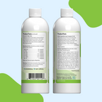 Dog immune support supplement kit for antioxidant balance and everyday holistic wellness, two liquid formulas