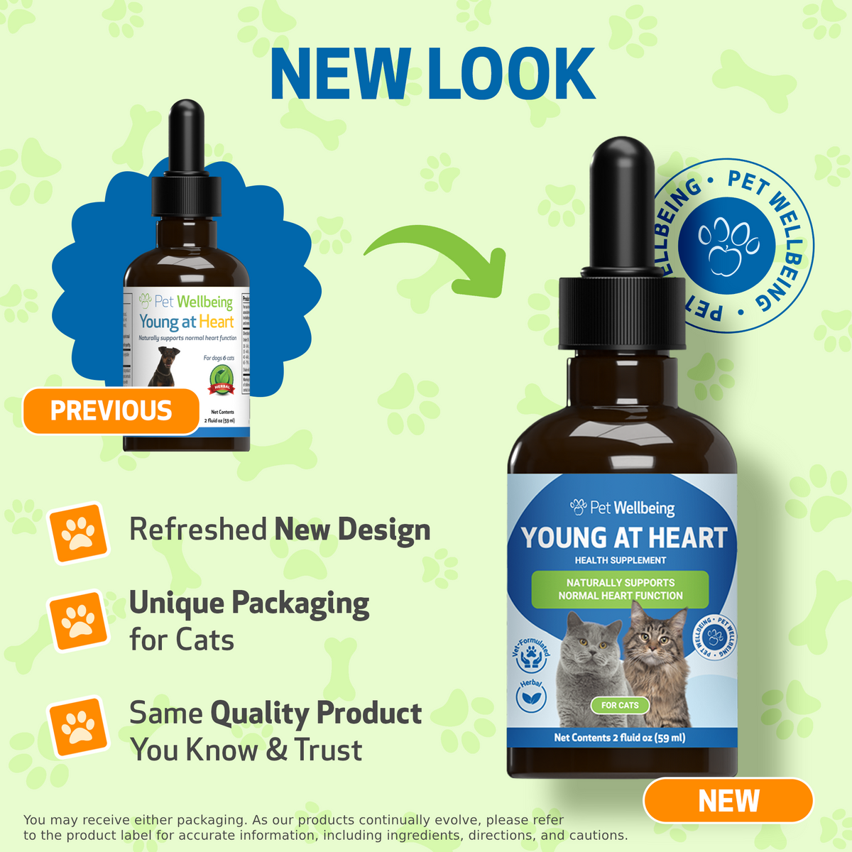 Cat Heart Supplement, Holistic Liquid Cardiovascular Support for Daily Feline Wellness: Bacon Flavor