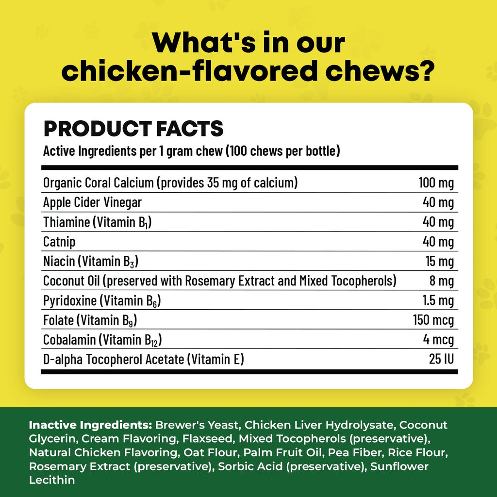 Cat Flea and Tick Support Chews product image 9