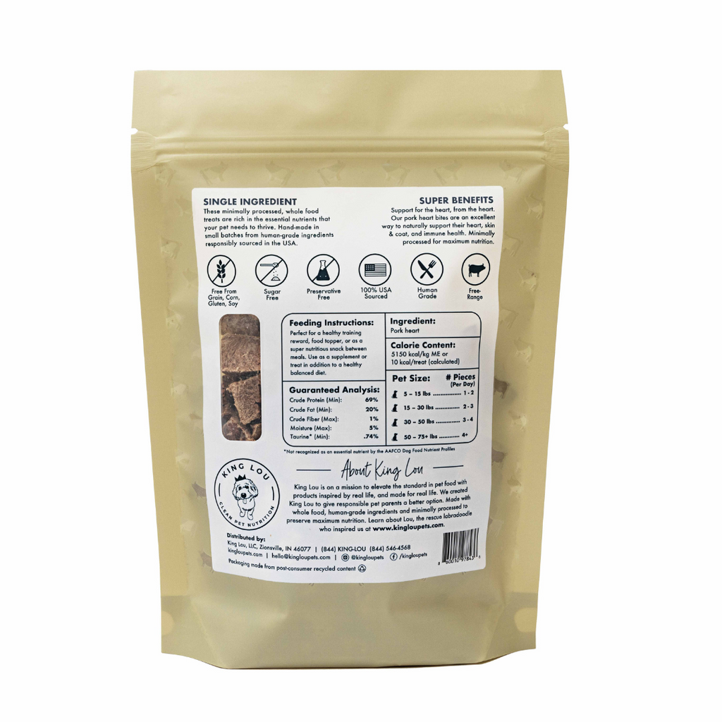 Freeze-Dried Pork Heart Pet Treats product image 2
