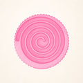 Refillable Swirl Dog Enrichment Toy XXL |UP TO 140+ LB DOGS / Pink