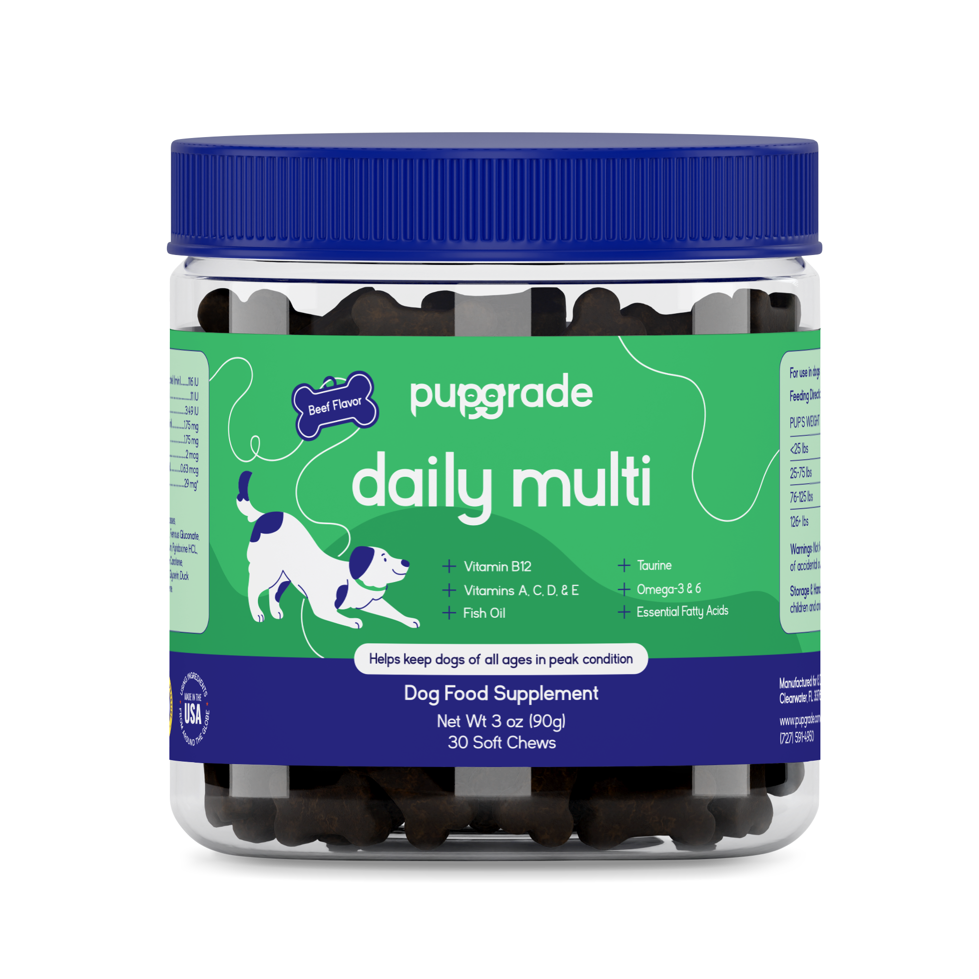 Daily Dog Multivitamin Soft Chews 1 Jar