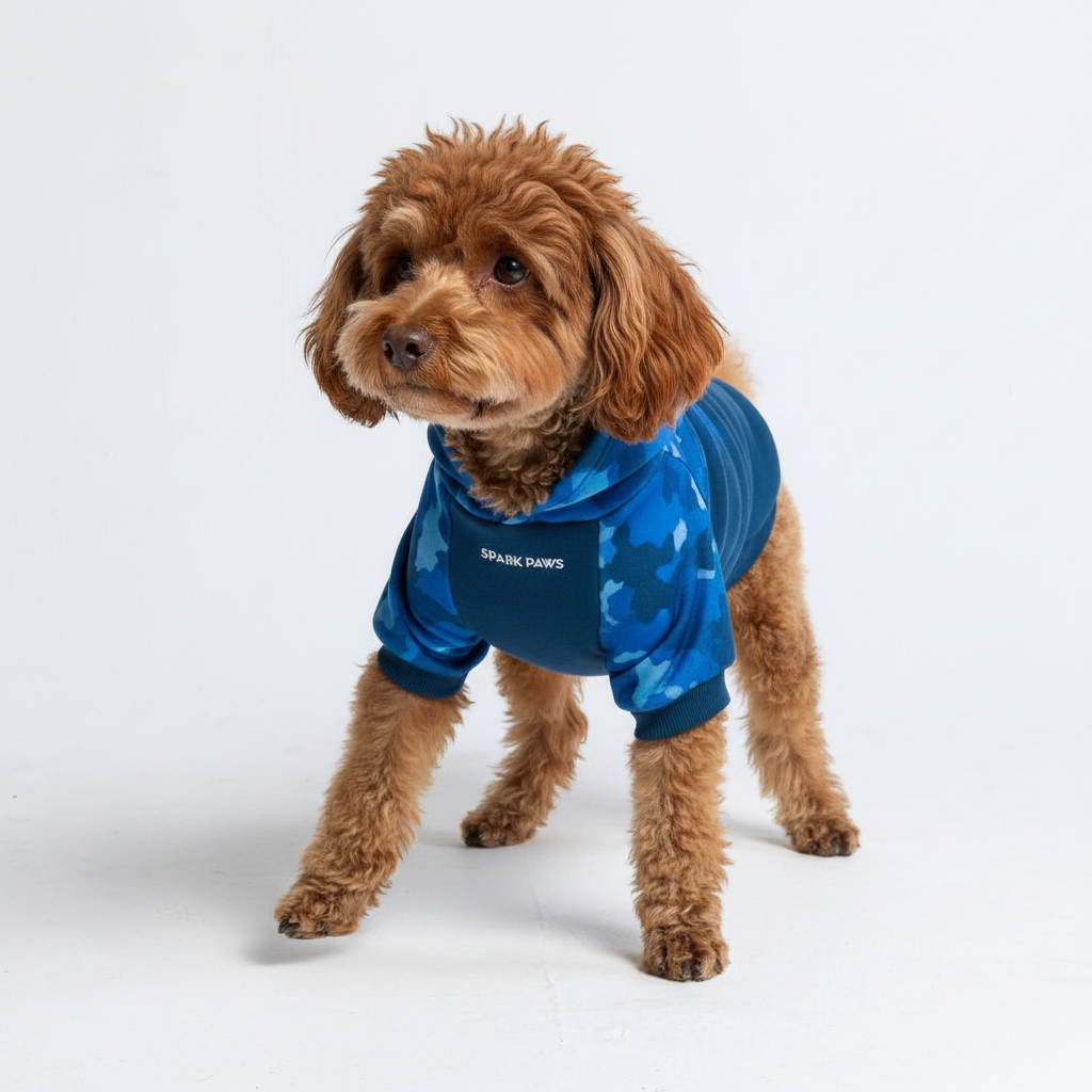 Stretch Fleece Camo Dog Hoodie product image 44