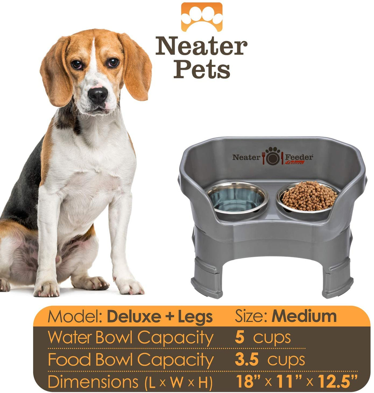 Elevated Spill-Containment Pet Feeder product image 54