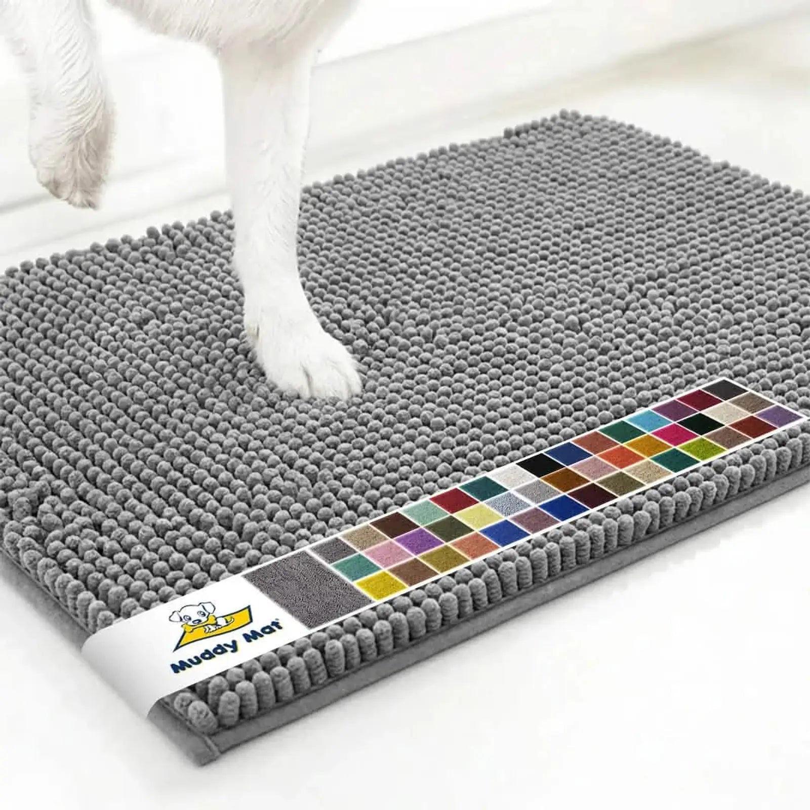 Muddy Mat anti-mud door mat in Grey