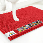 Muddy Mat anti-mud door mat in Red