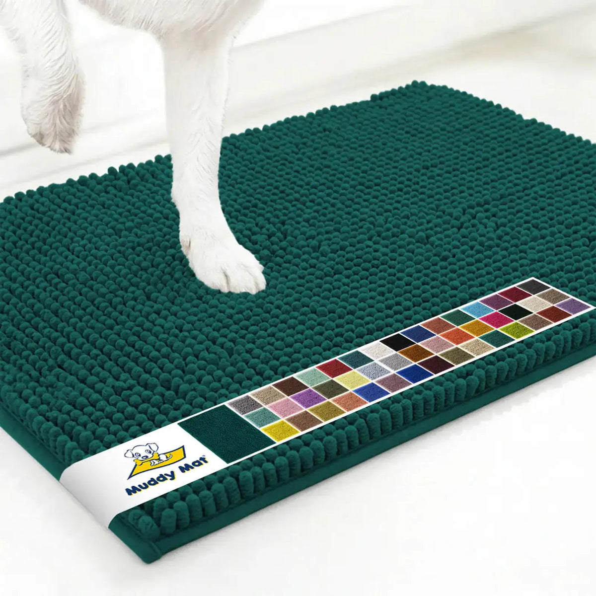 Muddy Mat anti-mud door mat in Atlantic Blue