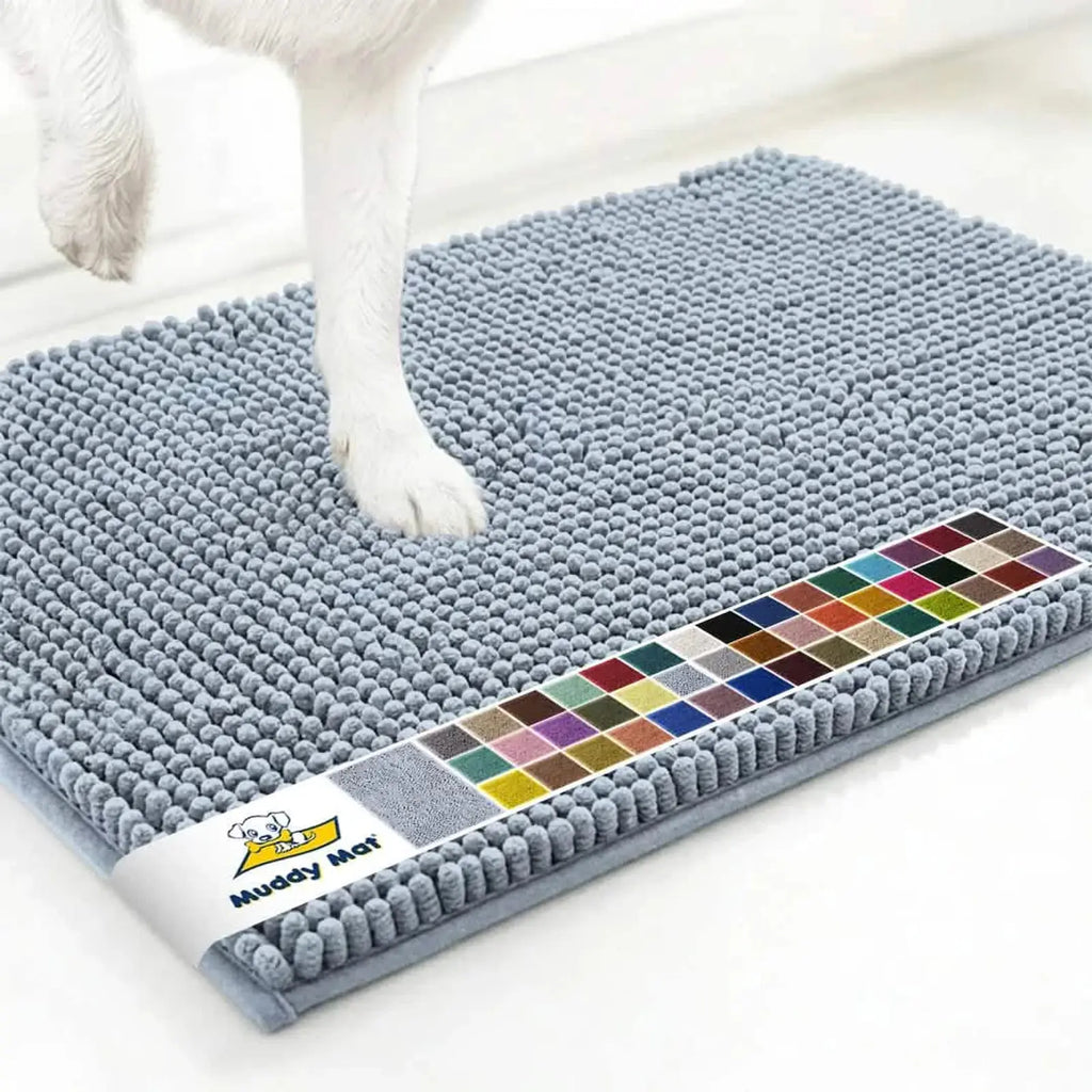 Muddy Mat anti-mud door mat in Baby Blue