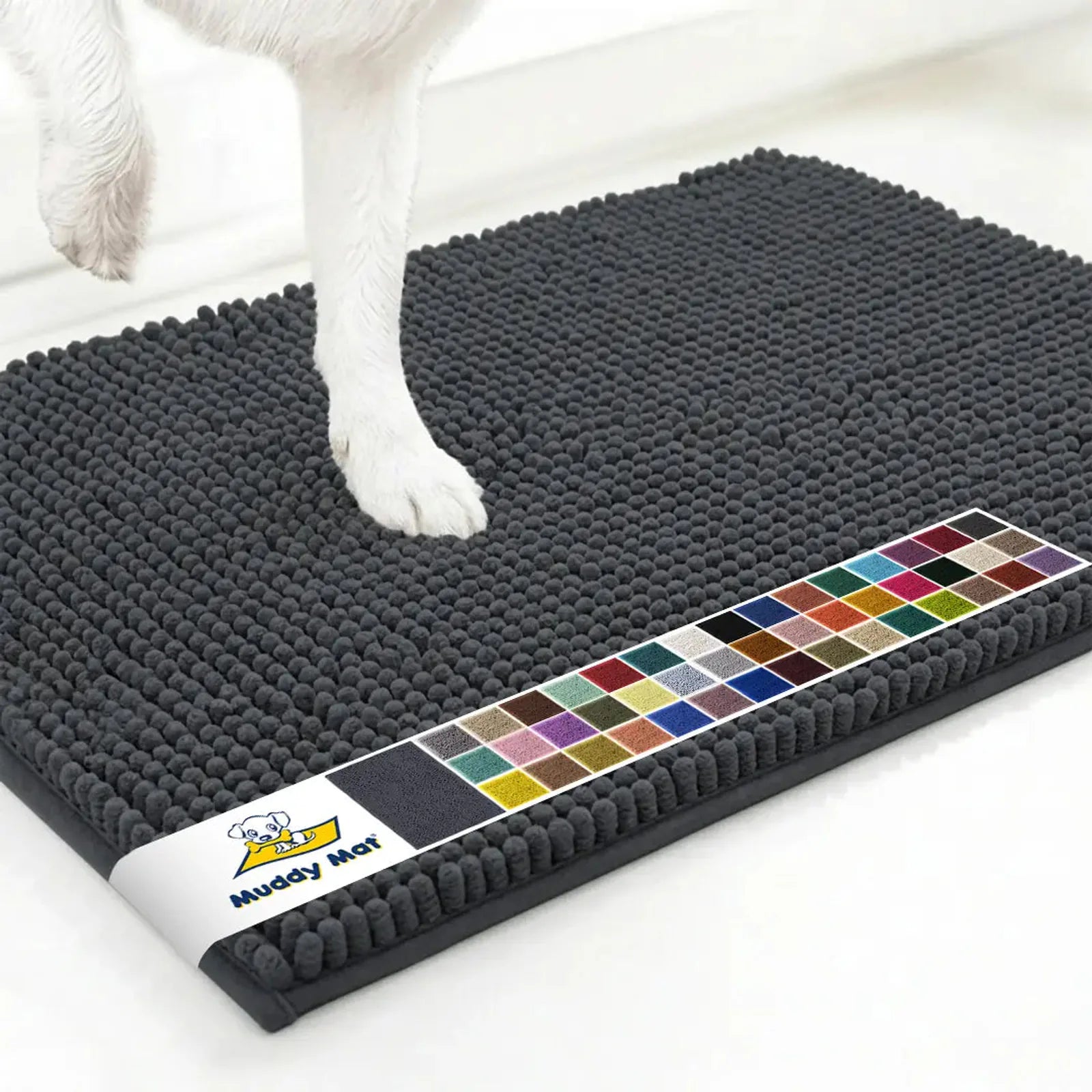 Muddy Mat anti-mud door mat in Charcoal