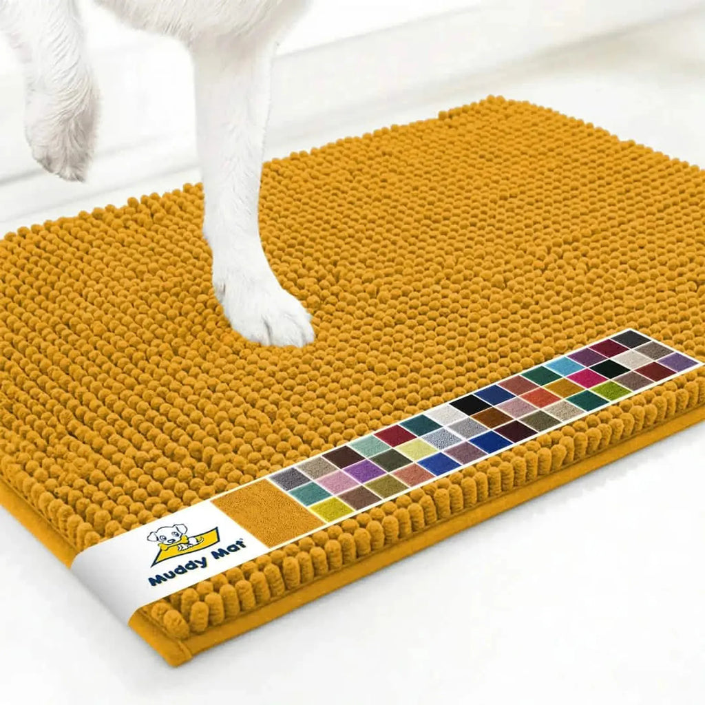 Muddy Mat anti-mud door mat in Gold