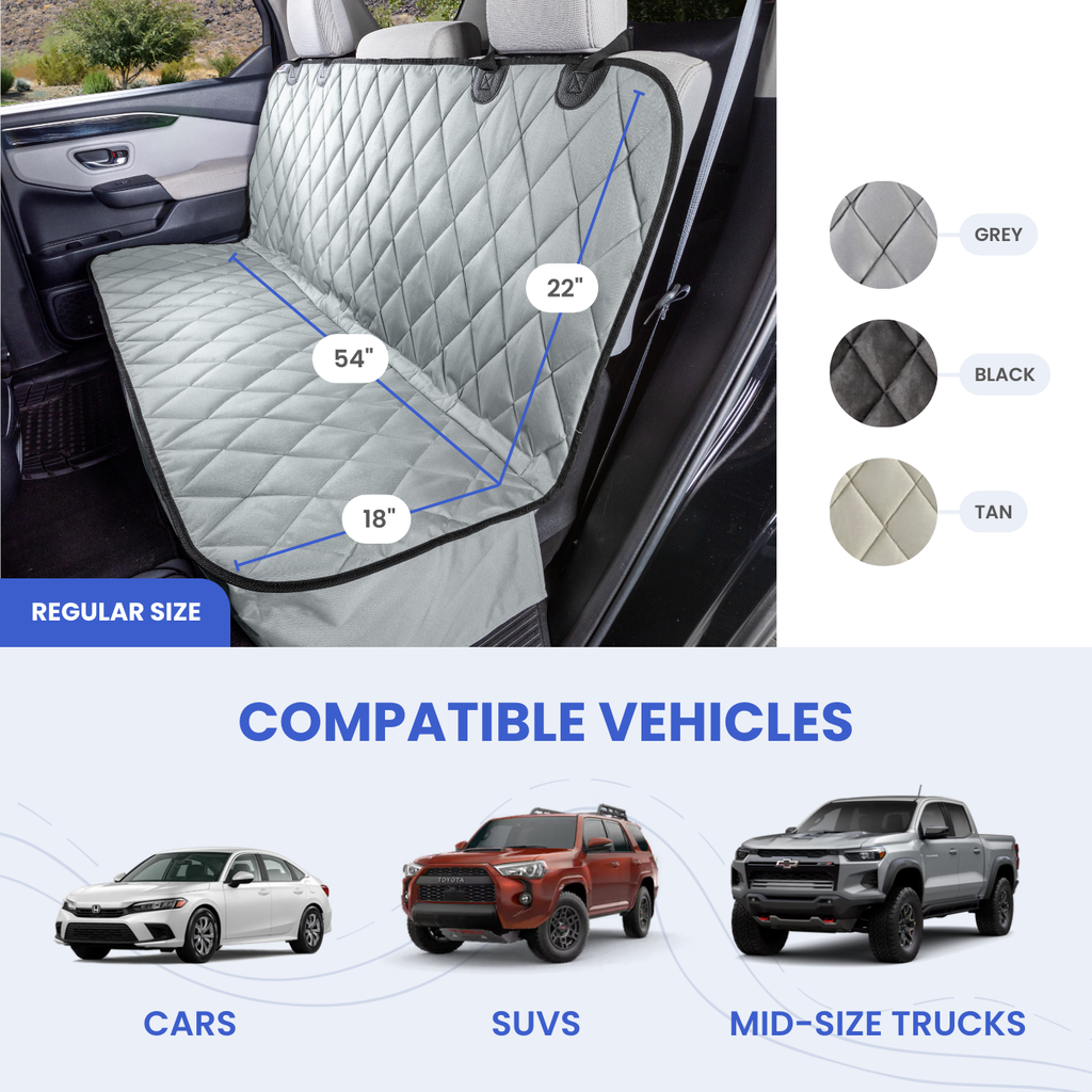 Fitted Dog Rear Seat Cover product image 2