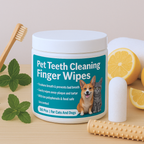 Pet Dental Finger Wipes Natural Pet Dental Finer Wipes