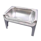 Elevated Stainless Steel Pet Bowl Set product image 3