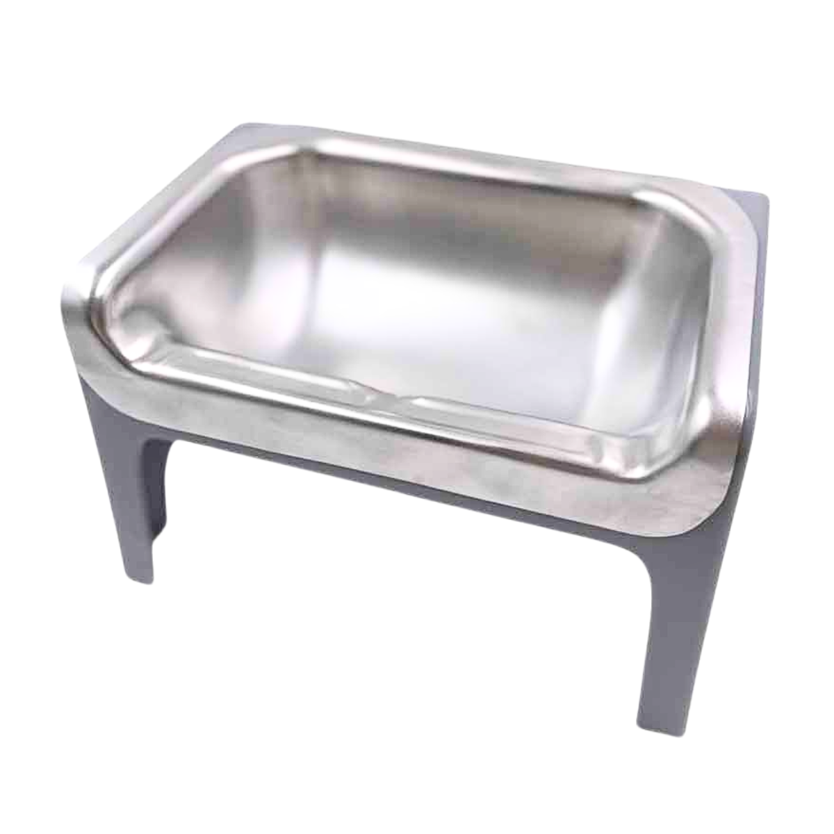 Elevated Stainless Steel Pet Bowl Set product image 3