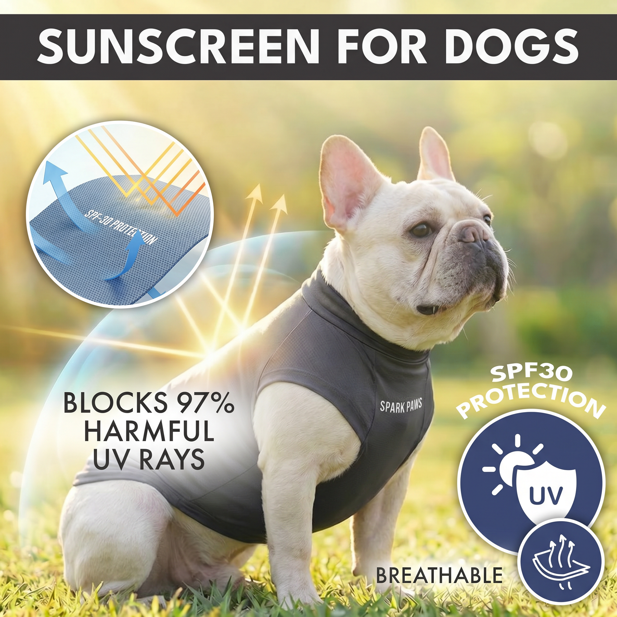 UPF 30 Dog Sun Shirt product image 65