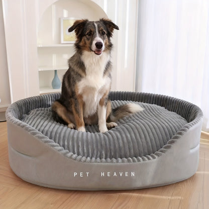Large Dog Bed Washable Orthopedic Pet Bed – Machine Washable, Bite Resistant, Anti-Slip, All Season Comfort for Medium & Large Dogs, Removable Cover