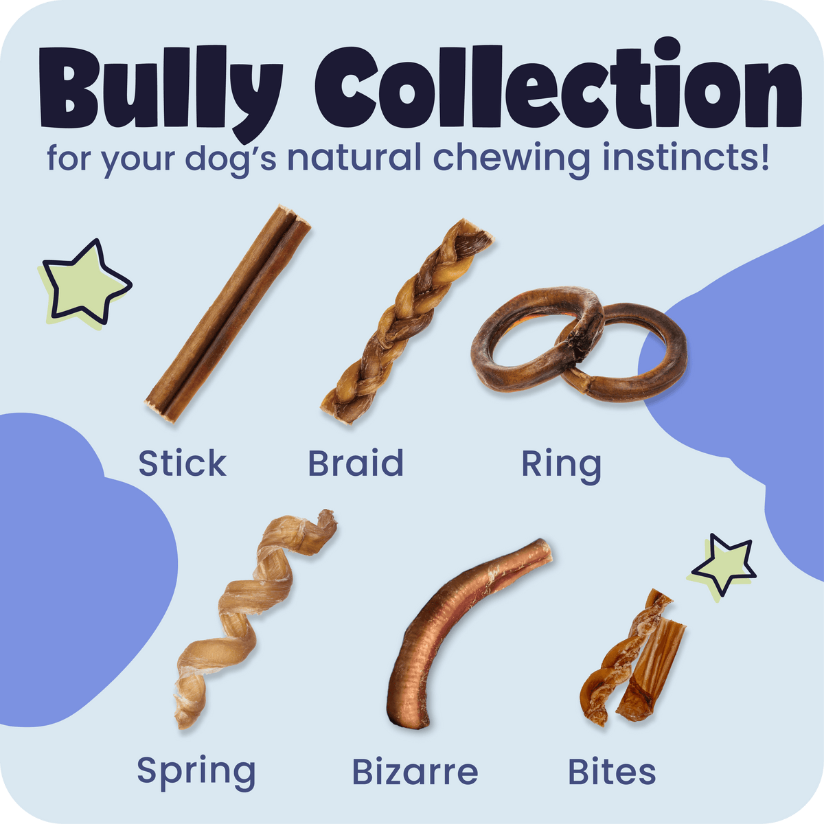 Braided Bully Stick Dog Chews product image 2