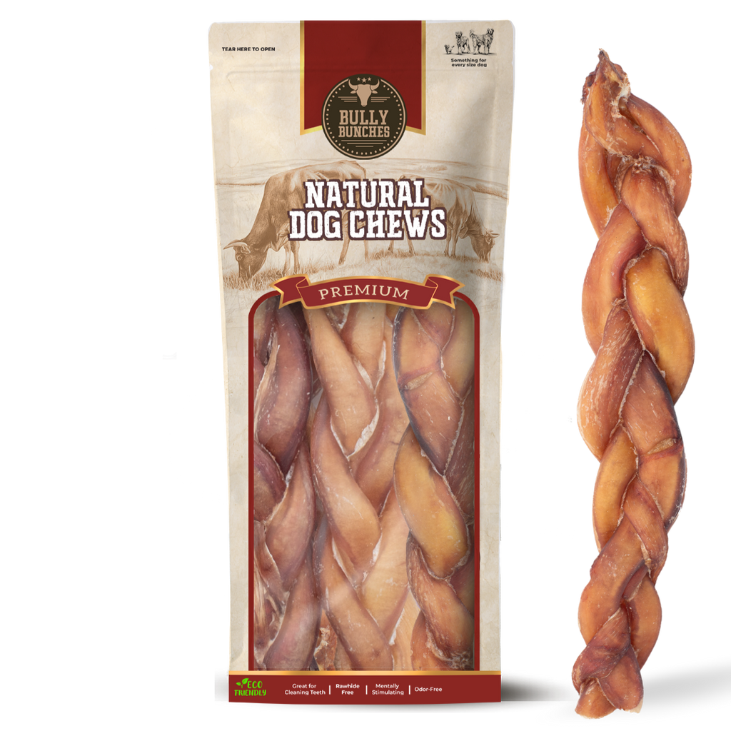 Braided Bully Stick Dog Chew product image 1