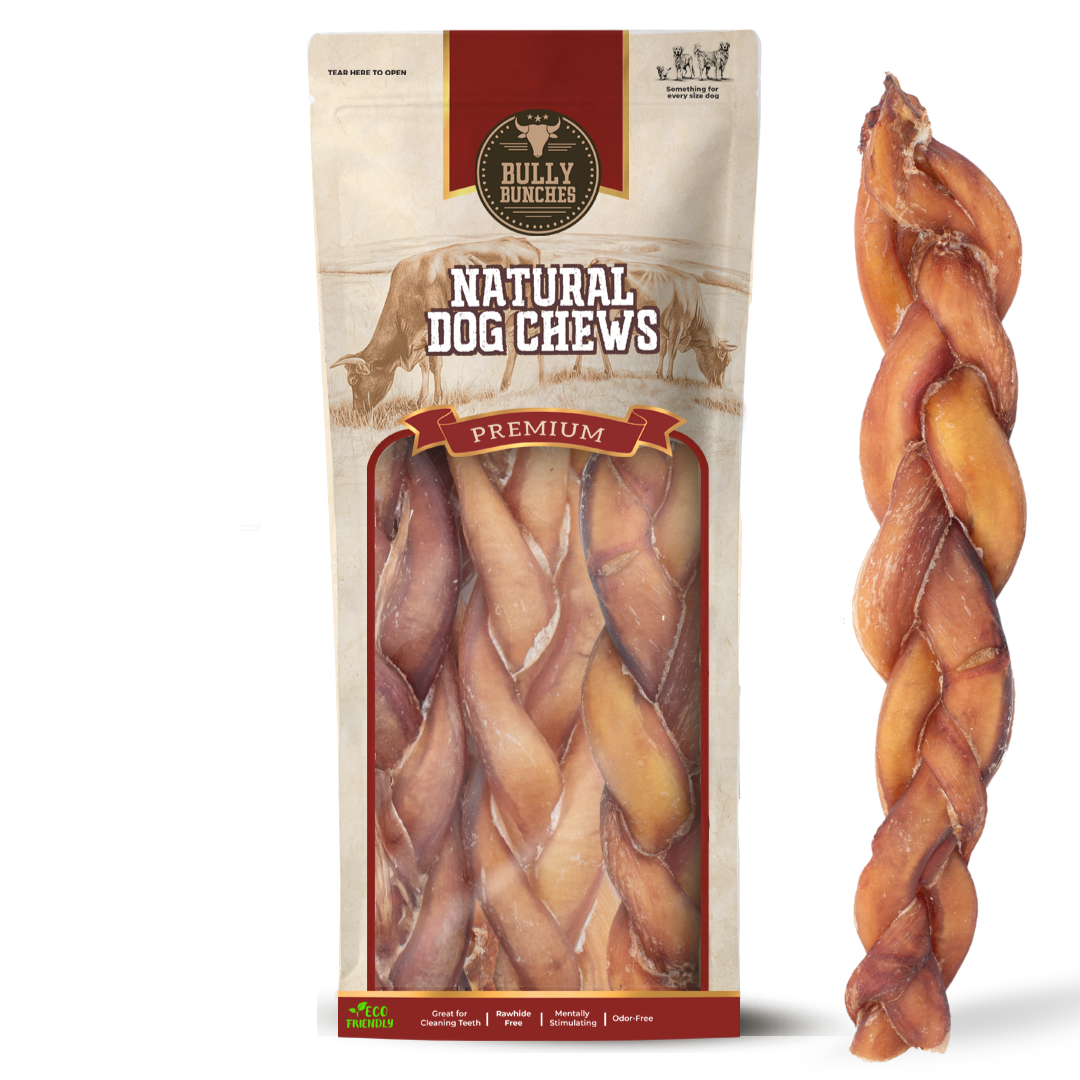 Braided Bully Stick Dog Chew product image 1