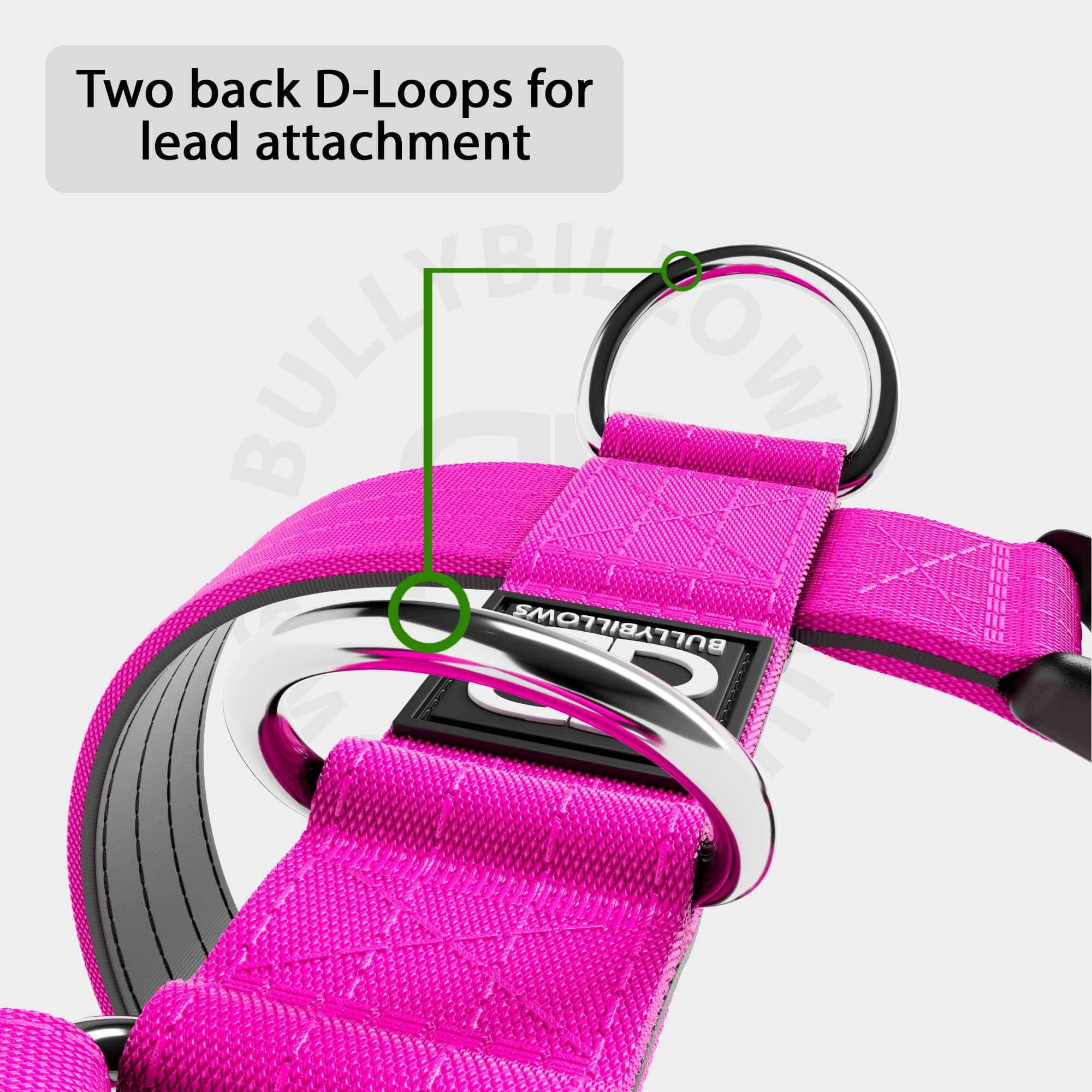 Magenta No-Pull Dog Training Harness product image 8