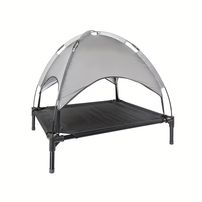 Outdoor Cat Tent Portable Pet Tent with Trampoline Base – Windproof Breathable Weatherproof Cat House for Dogs & Cats, Foldable Outdoor Shelter, Available in M / L / XL & Upgraded Version