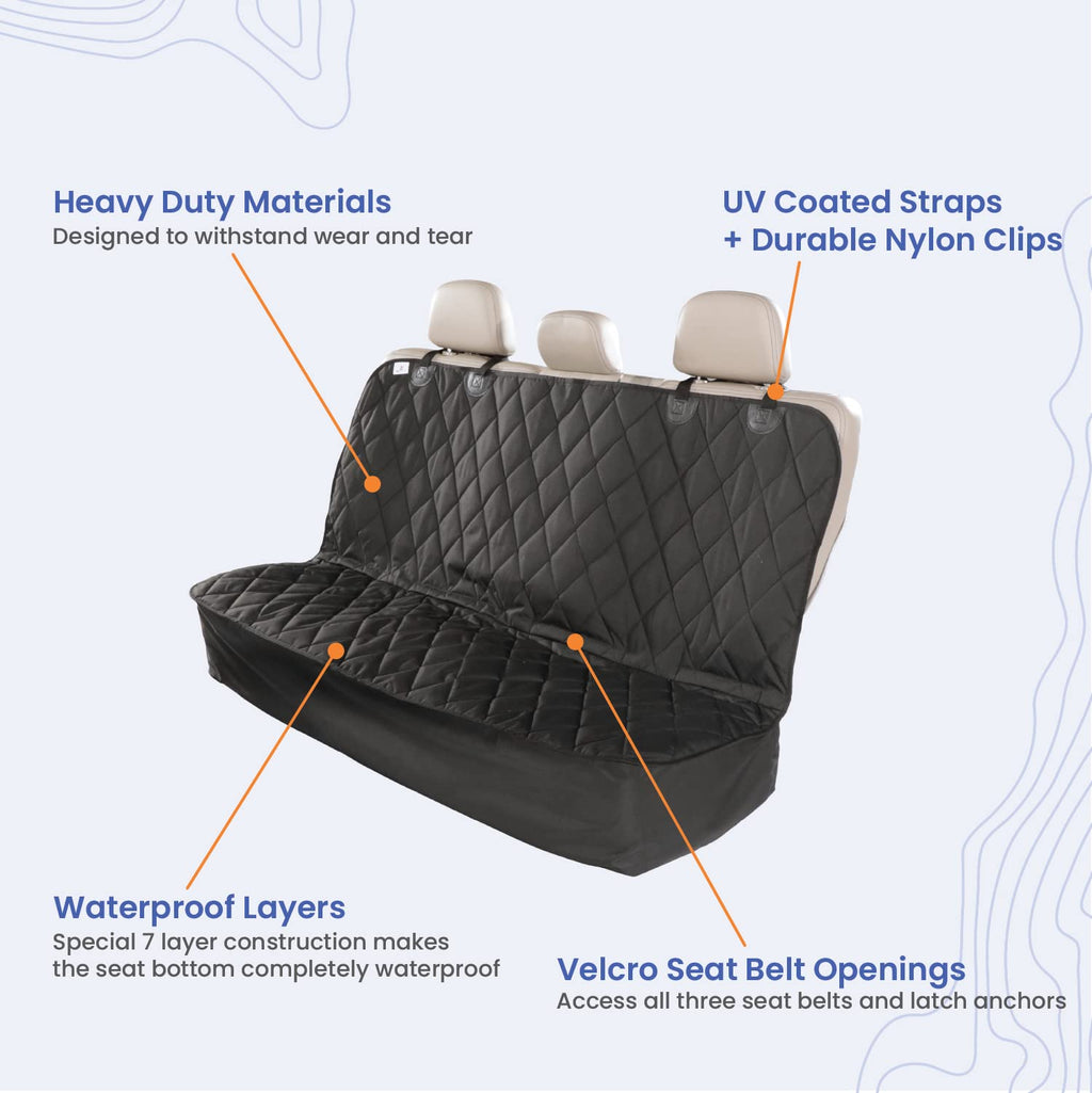 Fitted Dog Rear Seat Cover product image 3