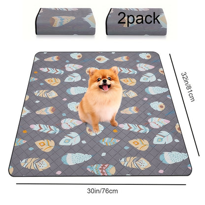 Washable Pee Pads for Dogs – Ultra-Absorbent Reusable Puppy Training Pads, Leak-Proof & Non-Slip Whelping Pads for Playpen, Crate & Housebreaking | Multiple Sizes, Gray