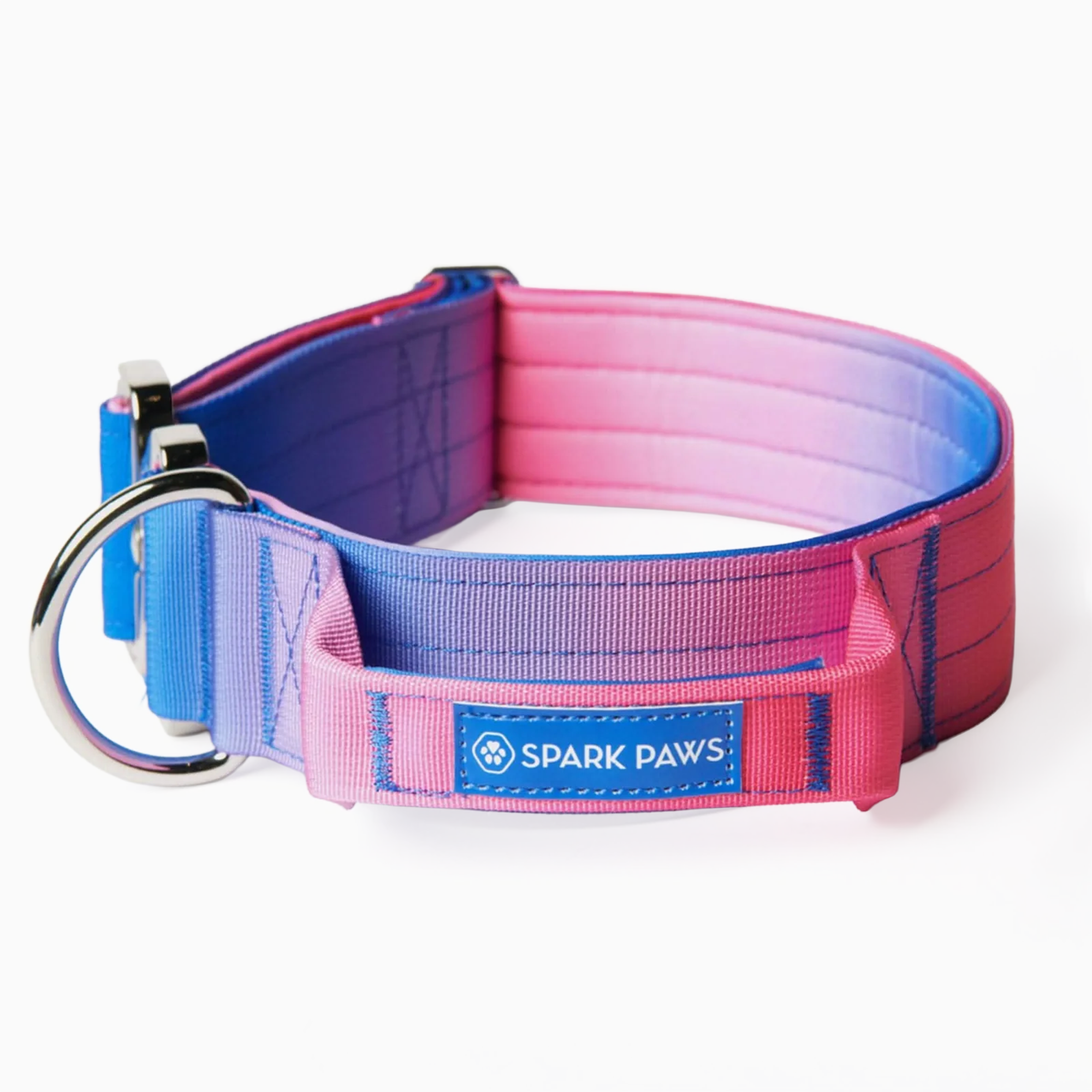 Padded Control-Handle Dog Collar 2"/5cm / S
