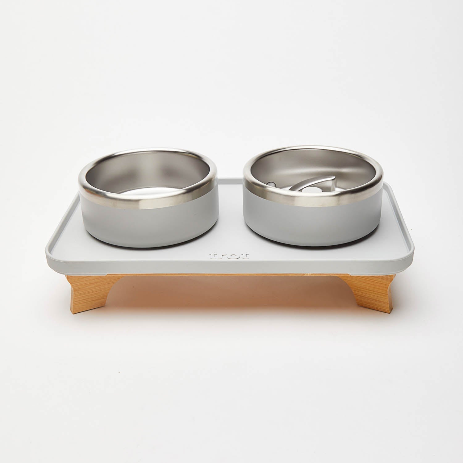 Elevated Pet Slow Feeder and Bowl Set product image 3