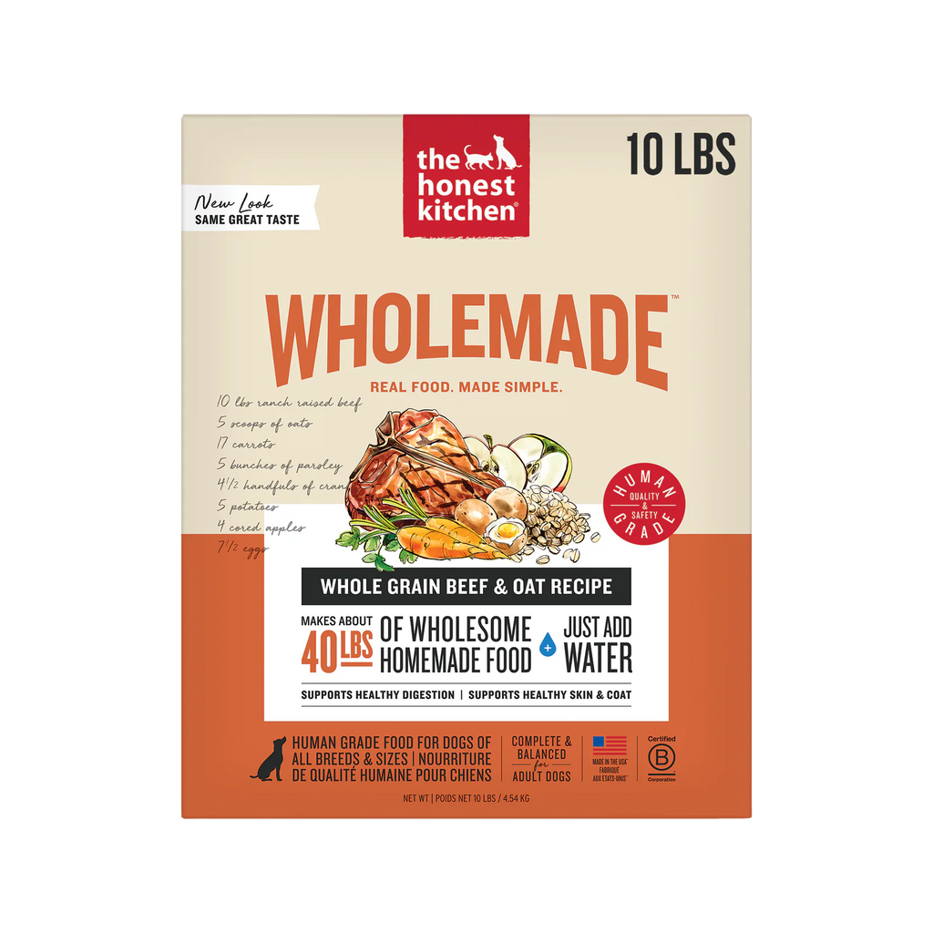 Dehydrated Beef and Oat Dog Food, 10 lb