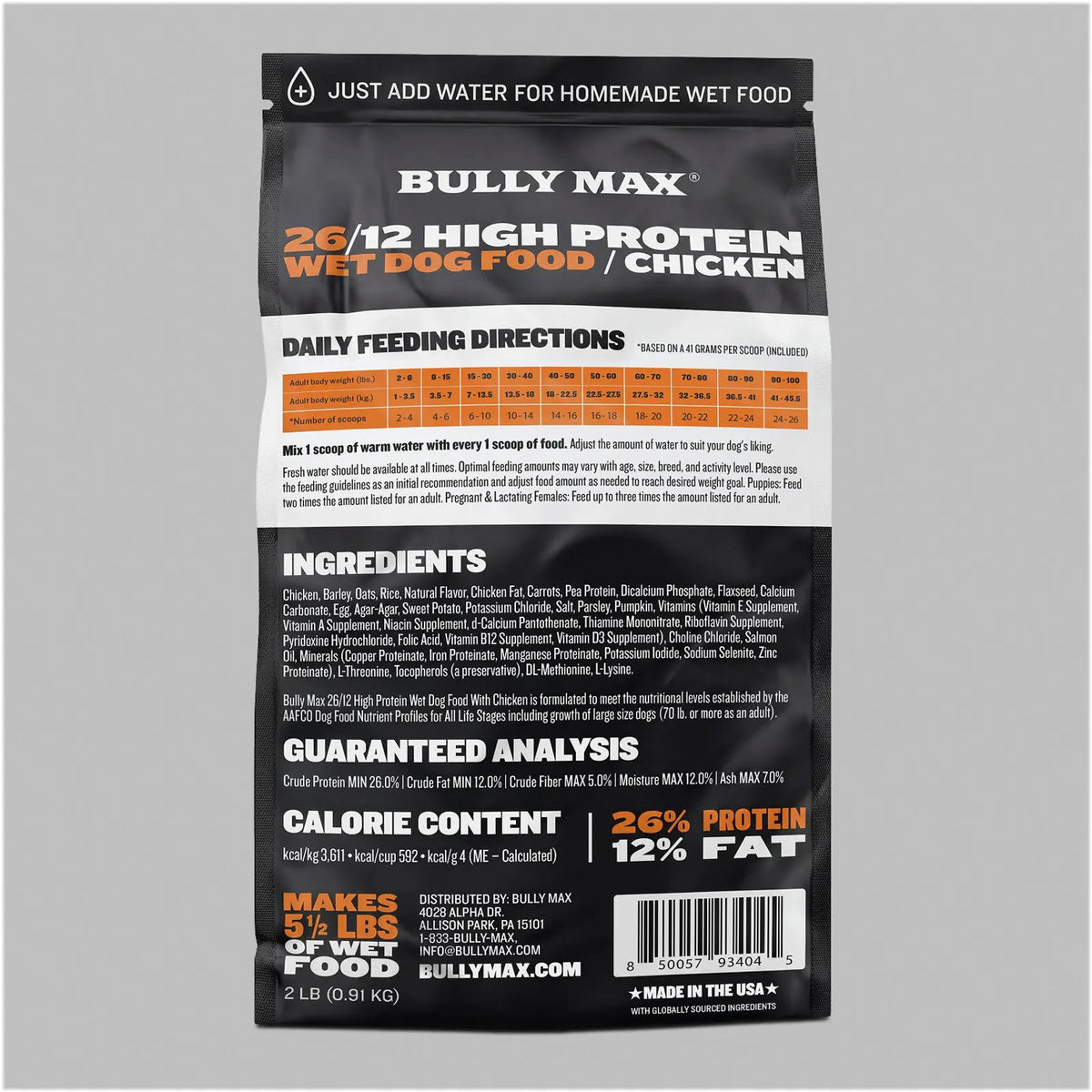 Bully Max 26/12 High Protein Chicken Wet Dog Food product image 10