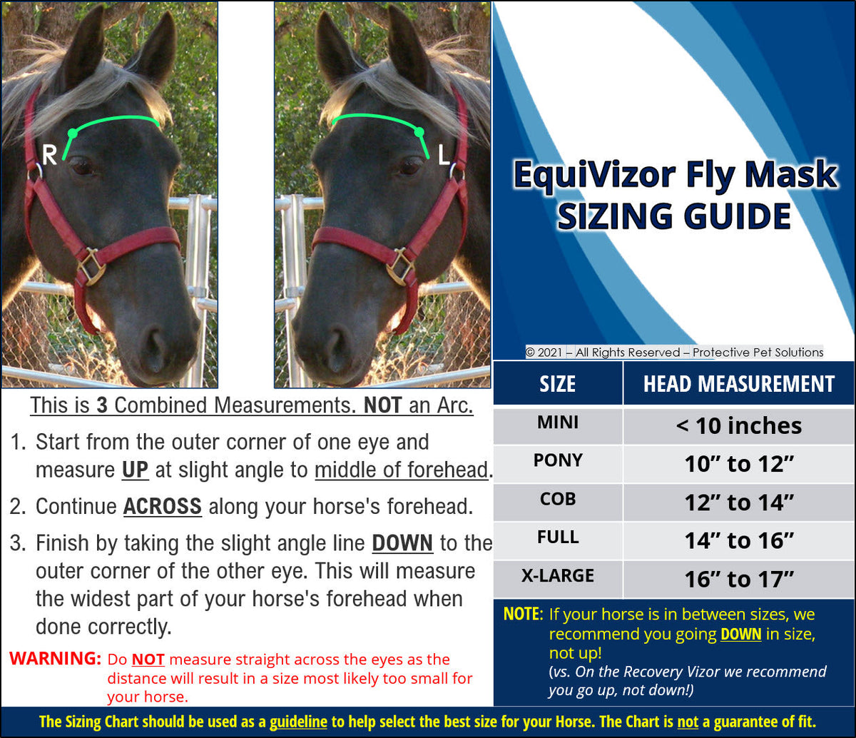 UV Horse Fly Mask product image 9