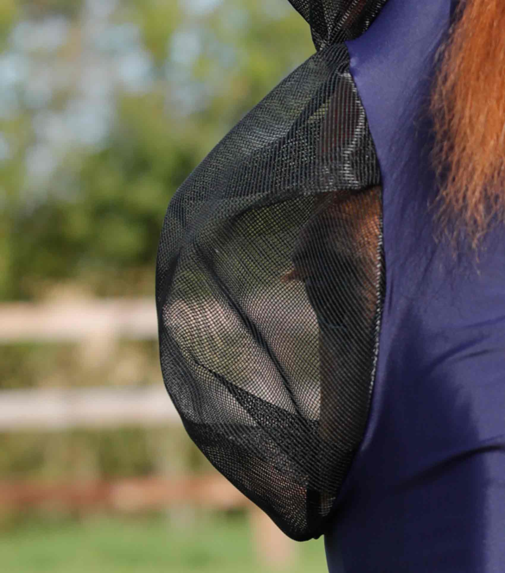 Lycra Horse Fly Mask with Nose Guard product image 3