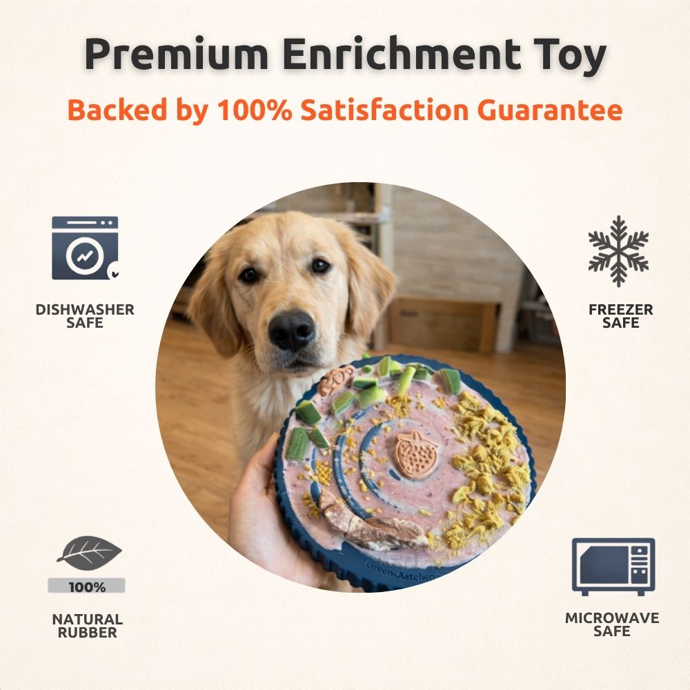Refillable Swirl Dog Enrichment Toy product image 5