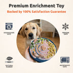 Refillable Swirl Dog Enrichment Toy product image 5