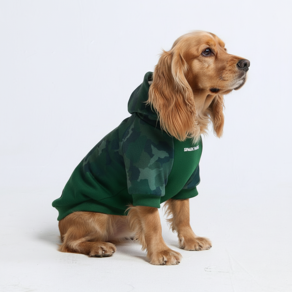 Stretch Fleece Camo Dog Hoodie product image 35