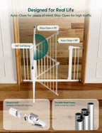 Pressure-Mounted Pet Gate product image 6