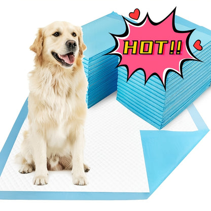 Disposable Dog Pee Pads XXXL Oversized – 6-Layer Waterproof & Odor-Resistant Training Pads for Small & Large Dogs, Puppies & Senior Dogs | 80-Count 23x23" or 100-Count 34x28" Upgraded Options