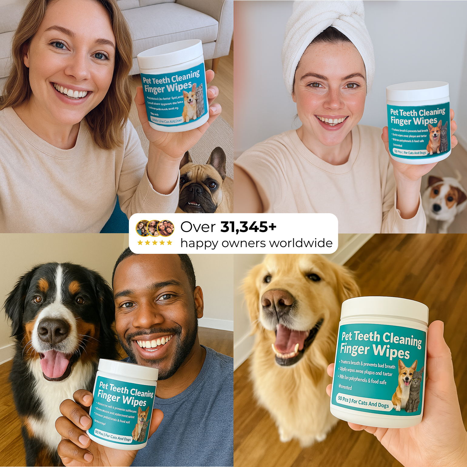 Pet Dental Finger Wipes product image 4
