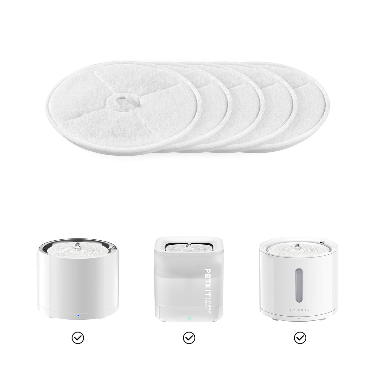 Pet Water Fountain Replacement Filters product image 1
