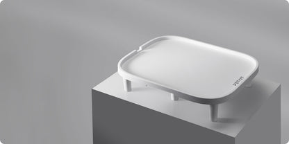 Elevated Pet Bowl Stand Compatible with PETKIT Feeder – 3 Inch Height Raising Bracket for Cats & Dogs, Reduces Neck Strain, Supports Healthy Digestion, Easy Feeding Solution for All Ages
