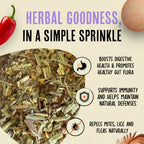 Chicken coop nesting herbs with chili and botanical blend, product image 2