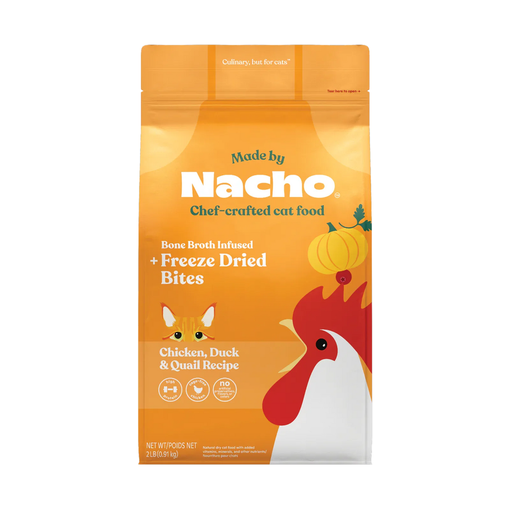 Chicken Duck Quail Dry Cat Food product image 8