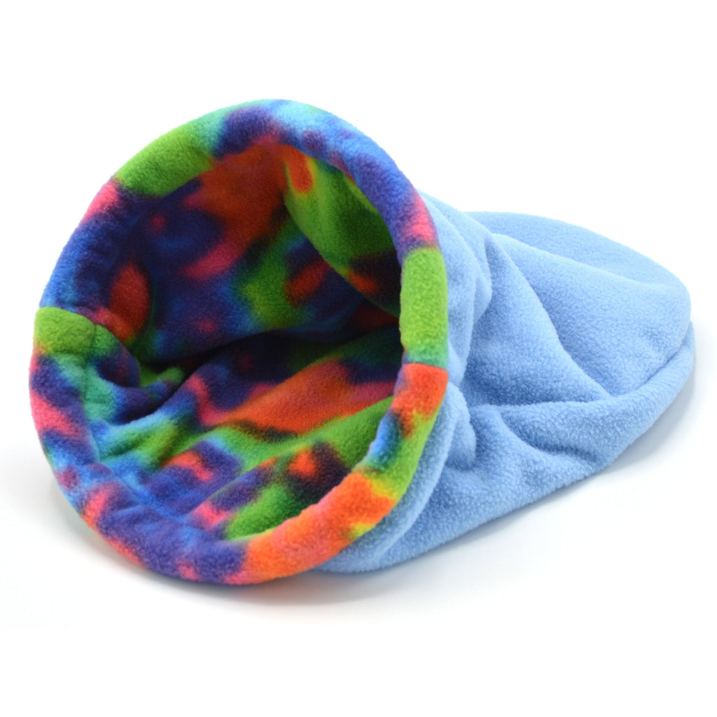 Small Animal Hideout for Guinea Pigs, Chinchillas, Rats and Rabbits: Reversible Washable Cozy Cave