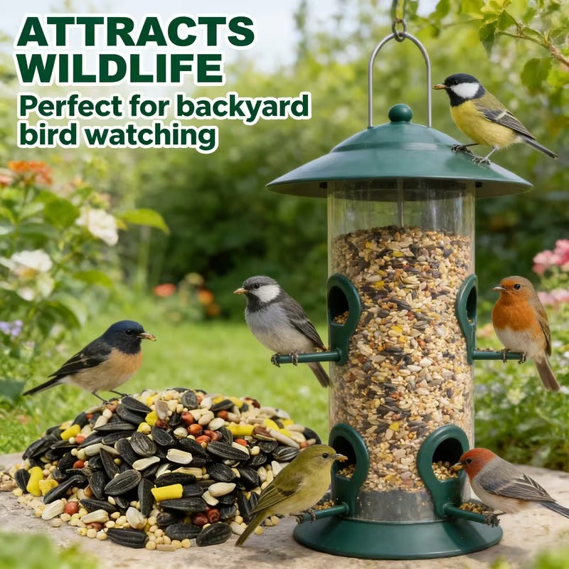 1 Lbs Wild Bird Seed Bag - Suitable for Porch Hanging Feeders, Lawn Stands & Ground Feeders, Attracts Songbirds, Outdoor Bird for Year-Round Feeding Zones