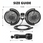 USB-A Backseat Dog Cooling Fan product image 22