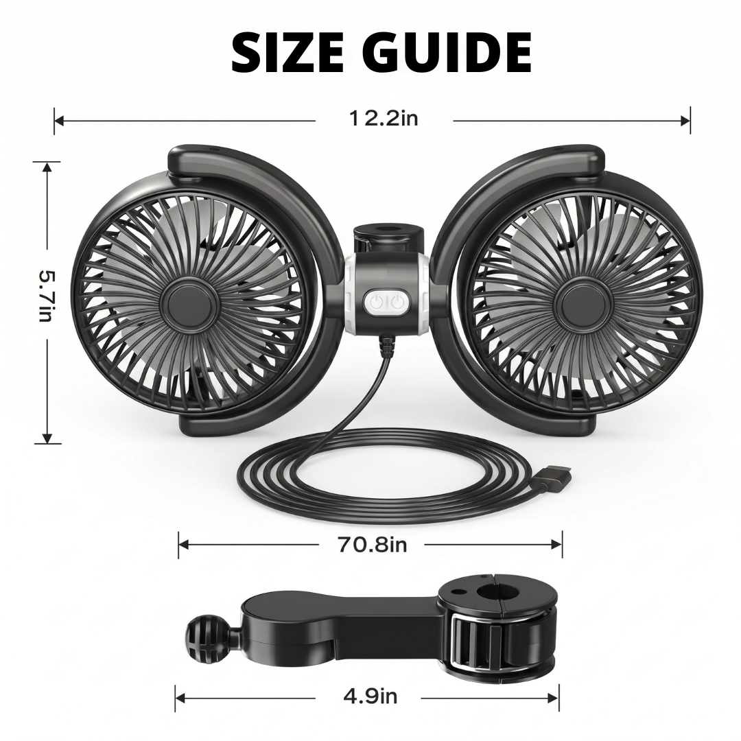 USB-A Backseat Dog Cooling Fan product image 22