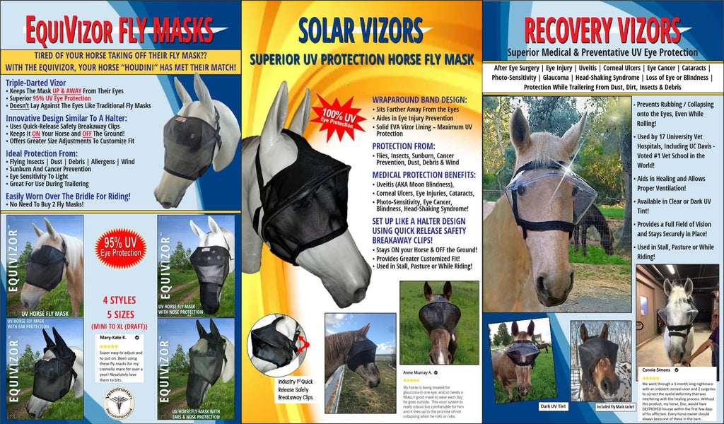 UV Horse Fly Mask product image 8