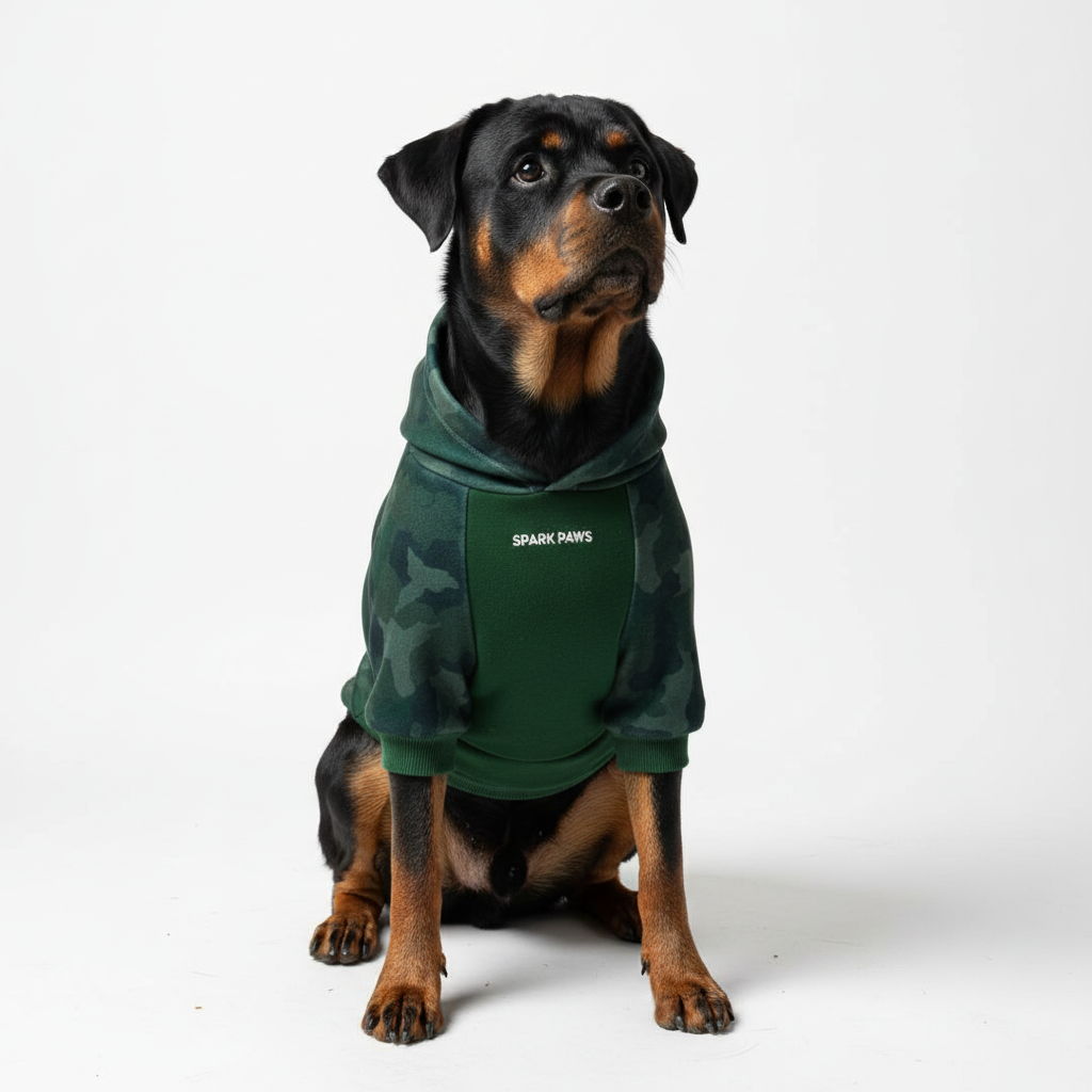Stretch Fleece Camo Dog Hoodie product image 37